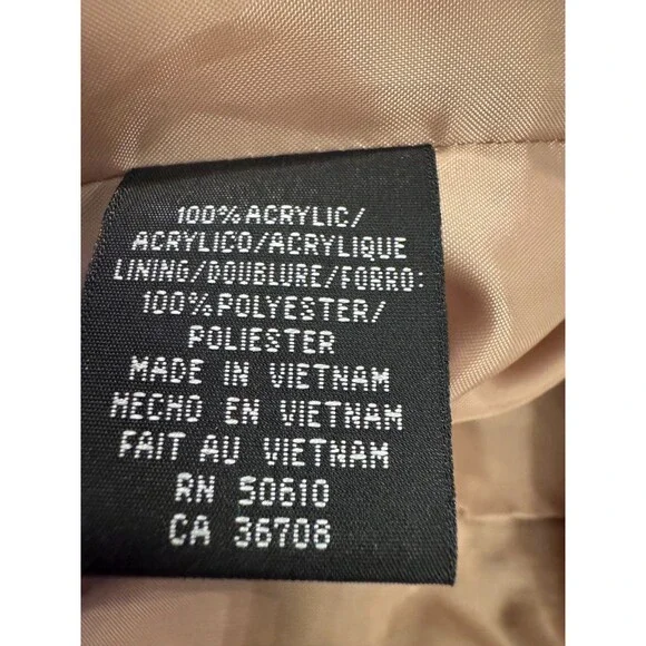 NEW Kasper Textured Tweed Open-Front Jacket – Women's Size 14 Career Business - Picture 9 of 9